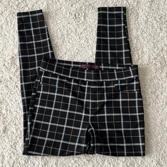 💛Plaid Jeggings Skinny 🖤 - Picture 5 of 5